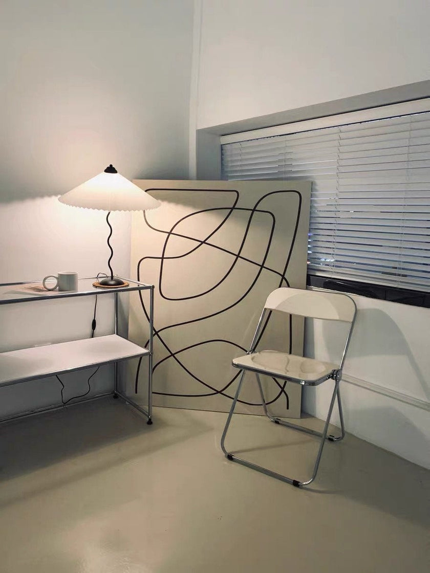 Lampe de table gribouillis