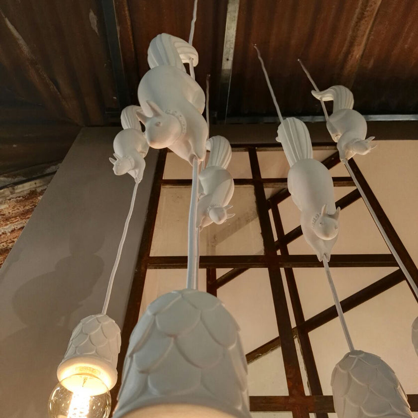Squirrel Pendant Lamp