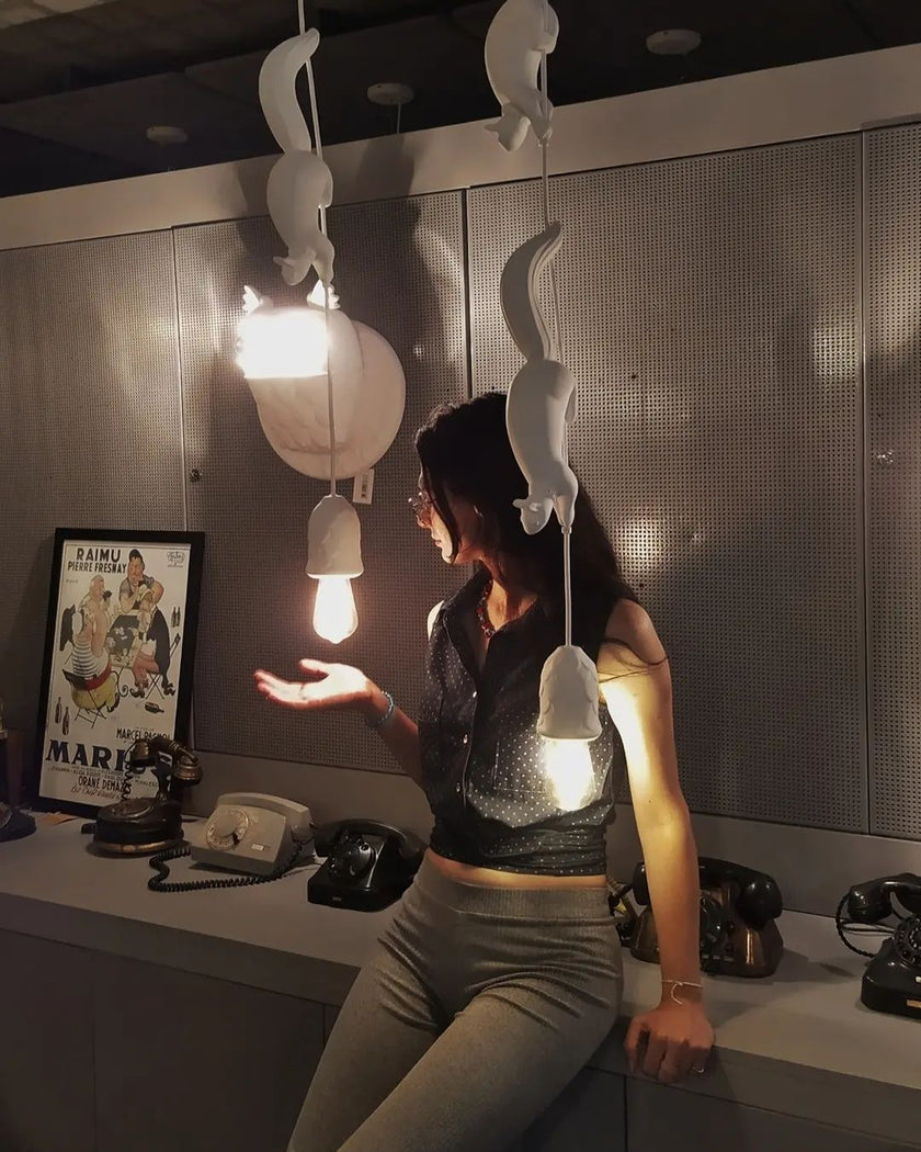 Squirrel Pendant Lamp