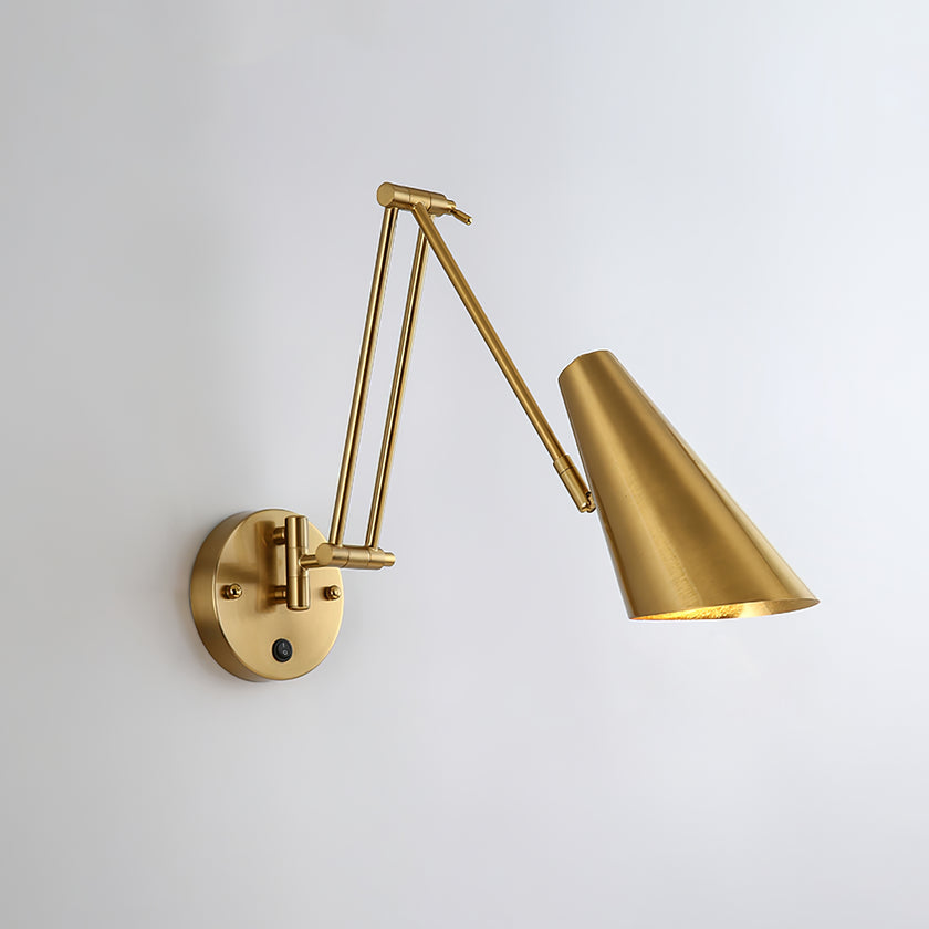 Applique murale à bras oscillant