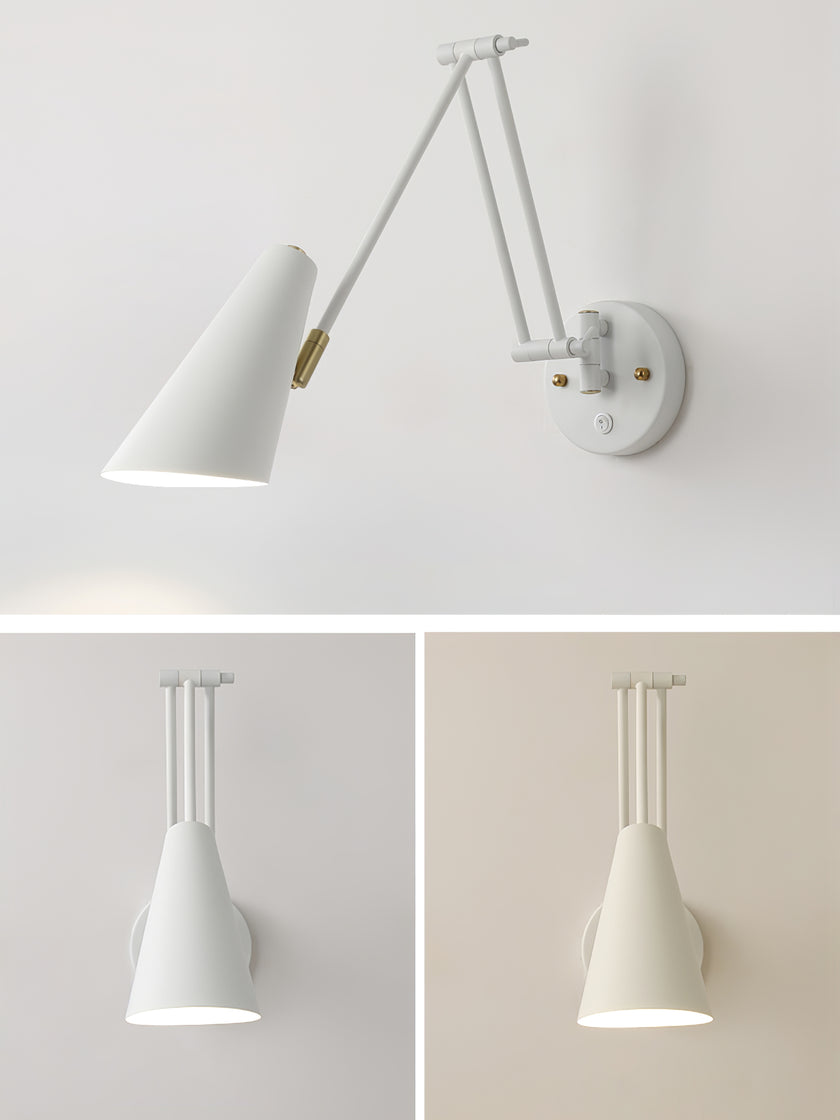 Applique murale à bras oscillant