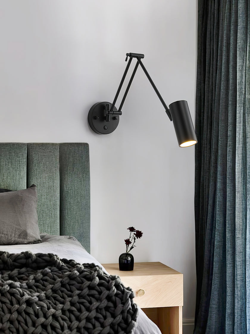 Applique murale à bras oscillant