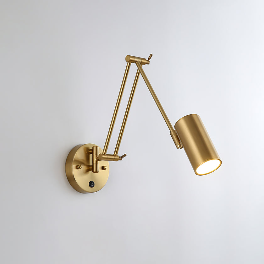 Applique murale à bras oscillant