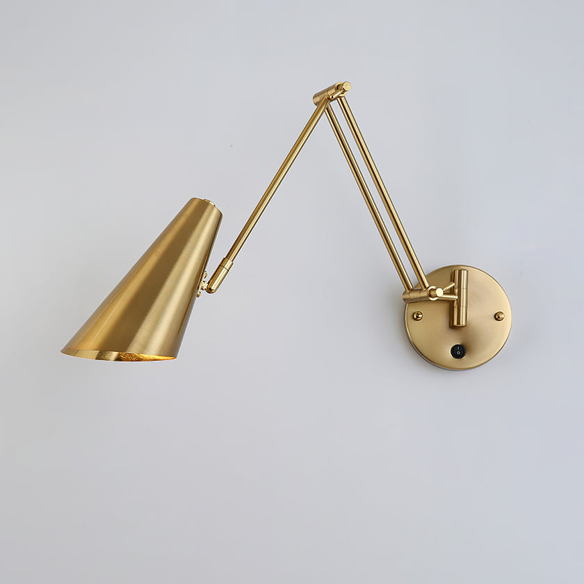 Applique murale à bras oscillant