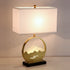 Trapezoid Marble Desk Light