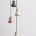 Lampe suspension en terrazzo