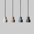 Lampe suspension en terrazzo