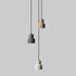 Lampe suspension en terrazzo