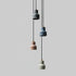 Lampe suspension en terrazzo