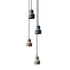 Lampe suspension en terrazzo