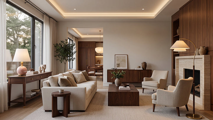How to Light Warm Wood Interiors Without Making Them Feel Heavy
