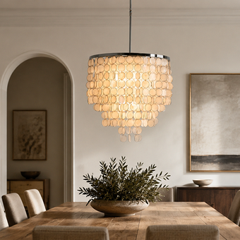 The Shell Glow: How Ocean-Inspired Lighting Turns Natural Form Into Atmosphere