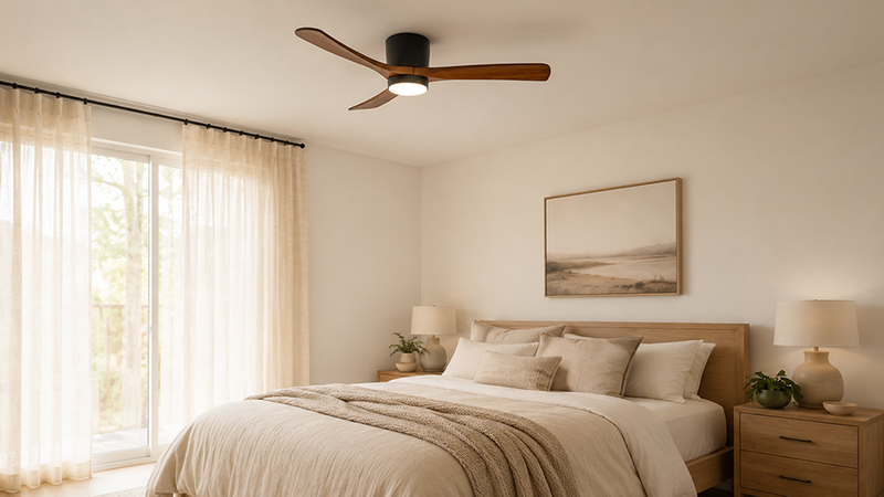 The Bedroom Fan-Light Test: When a Ceiling Fan Light Is Actually Worth It