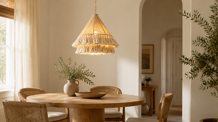 The Soft Edge Pendant: Why Fringe Lighting Makes a Room Feel More Relaxed