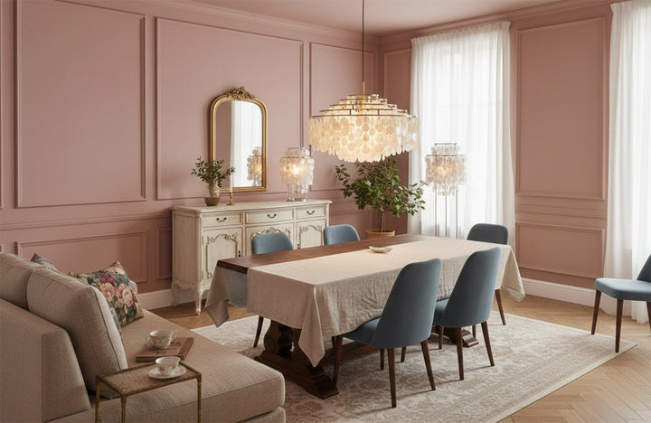 From Ocean to Glow: The Art of Crafting Our Signature Shell Lamps