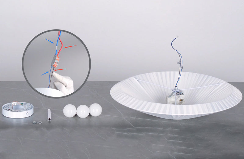 DIY Guide: How to Hang Your New Siam Pleated Light (Without the Headache)