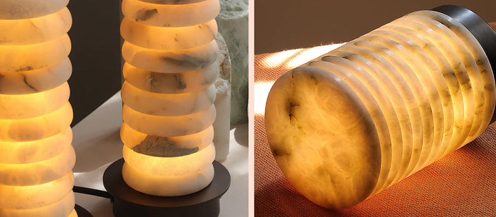 Glow Up Your Space: Why Alabaster is the New "It-Girl" of Home Decor ✨