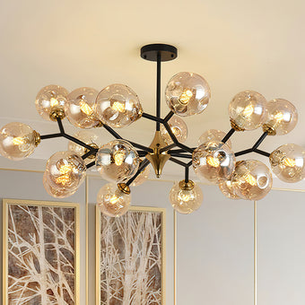 Light Your Home with a Private Constellation: The Art of the Globe Chandelier 🪐