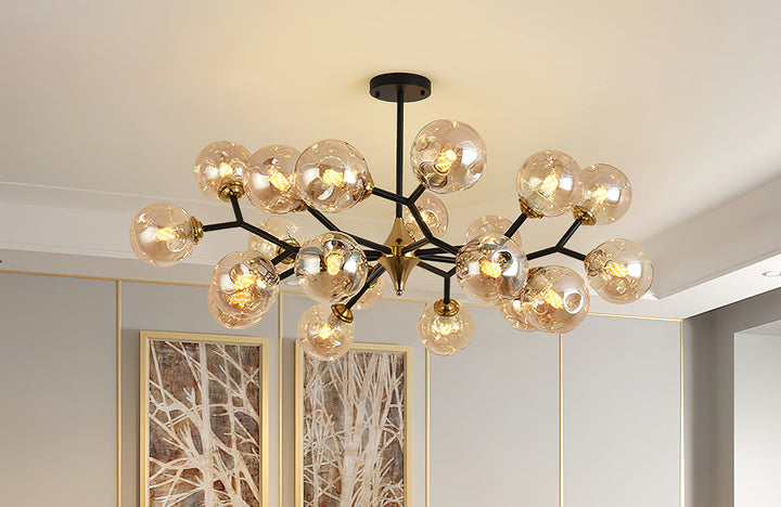 Light Your Home with a Private Constellation: The Art of the Globe Chandelier 🪐