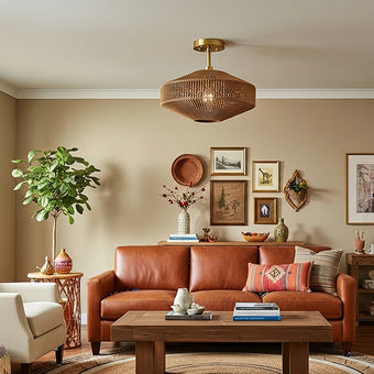Woven lamps: the charm of natural rattan lamps