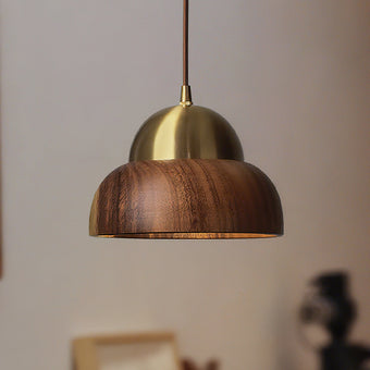 A Study in Grain & Glow: The Artistry of Wood Pendant Lighting