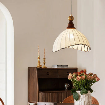 Soft textures, warm vibes: Six fabric pendant lights to elevate your space