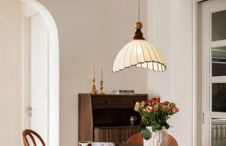 Soft textures, warm vibes: Six fabric pendant lights to elevate your space