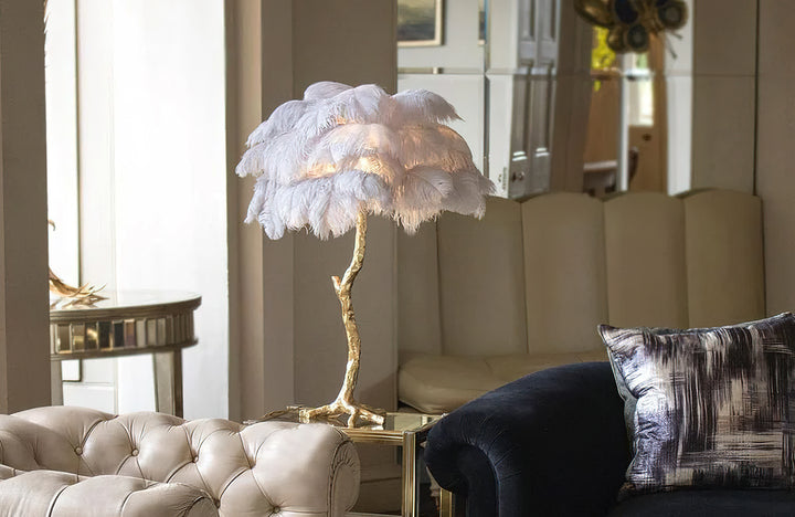 Elevate Your Space with the Ostrich Feather Series: A Symphony of Elegance and Glamour