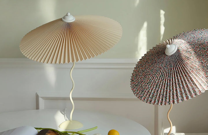 Discover the Beauty of Pleated Lampshade Lighting!