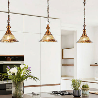 Discover timeless elegance with these 6 charming amber vintage flower lamps!