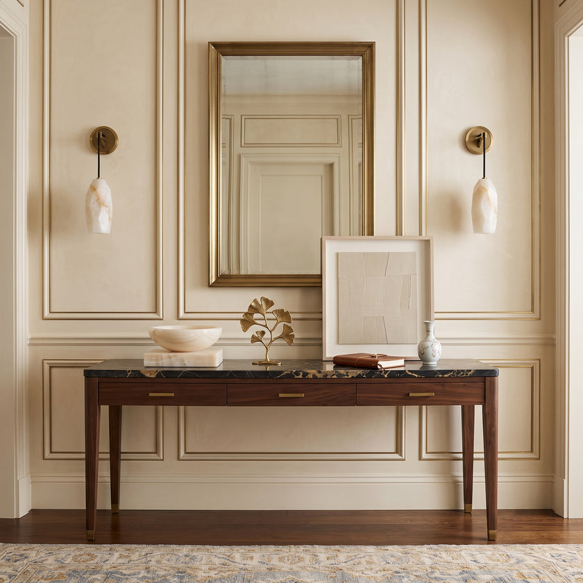 Chatelet Alabaster Wall Sconce