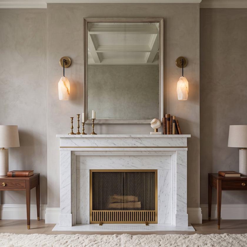 Chatelet Alabaster Wall Sconce