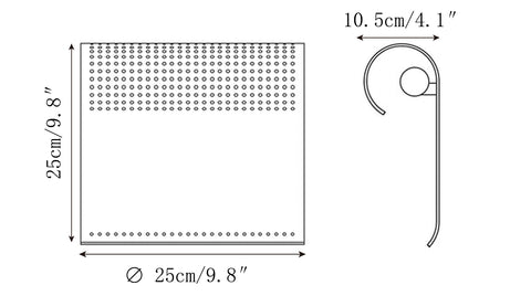 Applique Precision — Dimension drawings 1