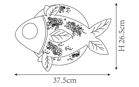 Aplique Aprile — Dimension drawings 2