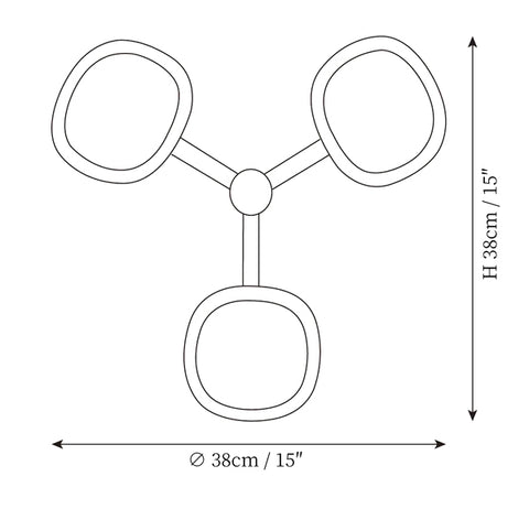 Applique Nabila — Disegni dimensionali 2