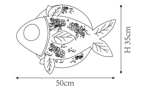 Aplique Aprile — Dimension drawings 3