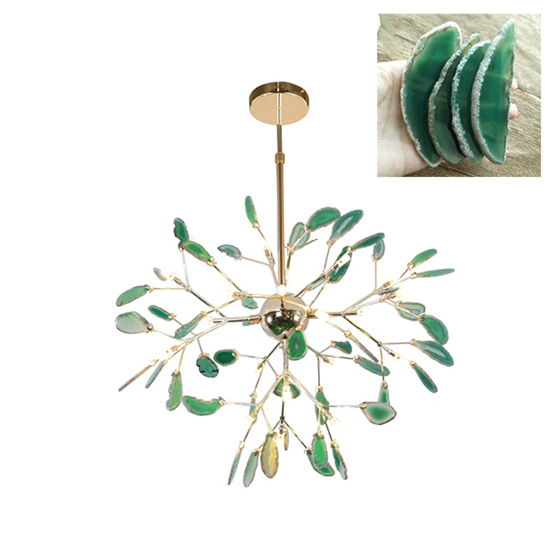 Agate Flake Chandelier