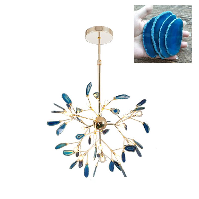 Agate Flake Chandelier