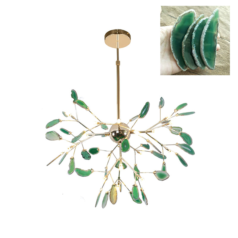 Agate Flake Chandelier