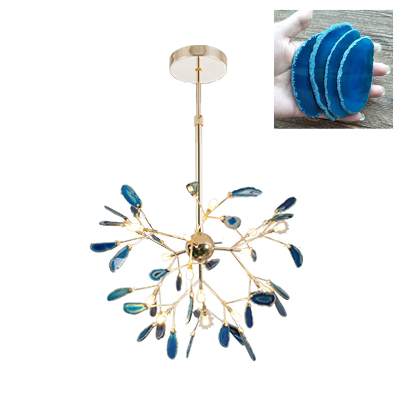 Agate Flake Chandelier