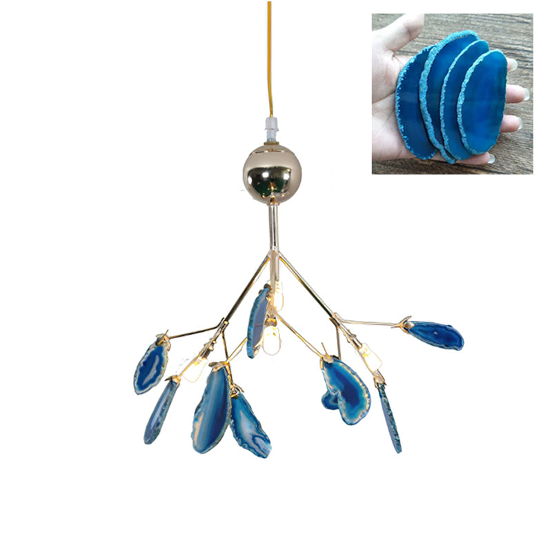 Agate Flake Chandelier