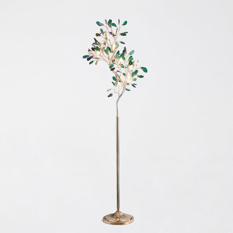 Agaat vloerlamp