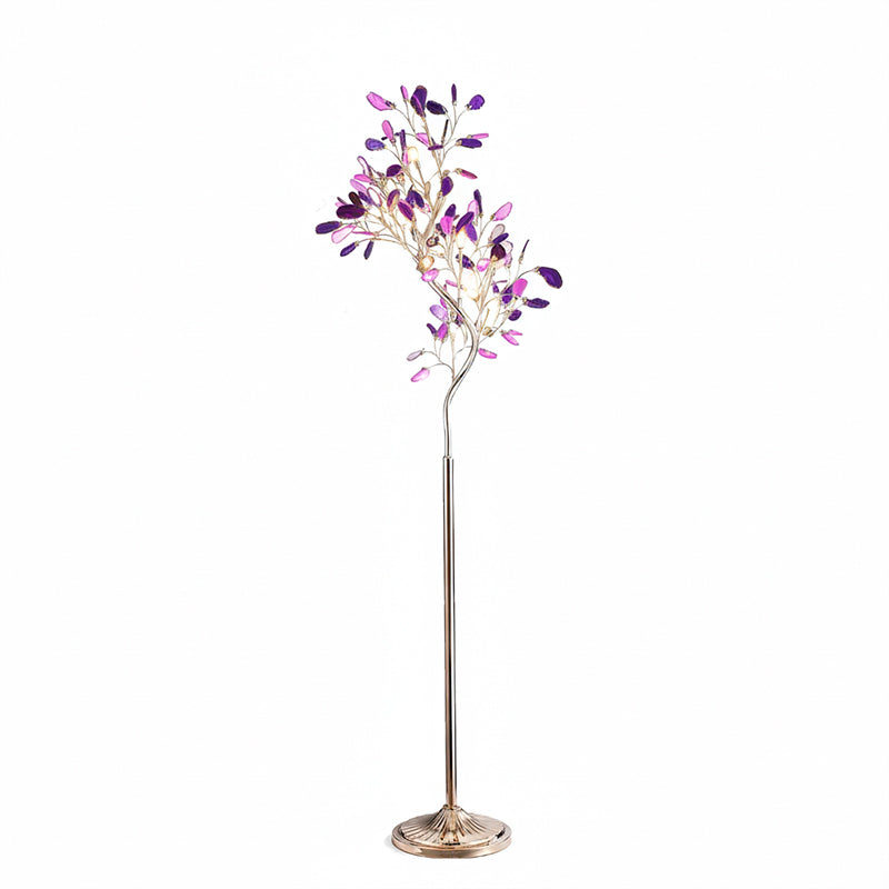 Agaat vloerlamp