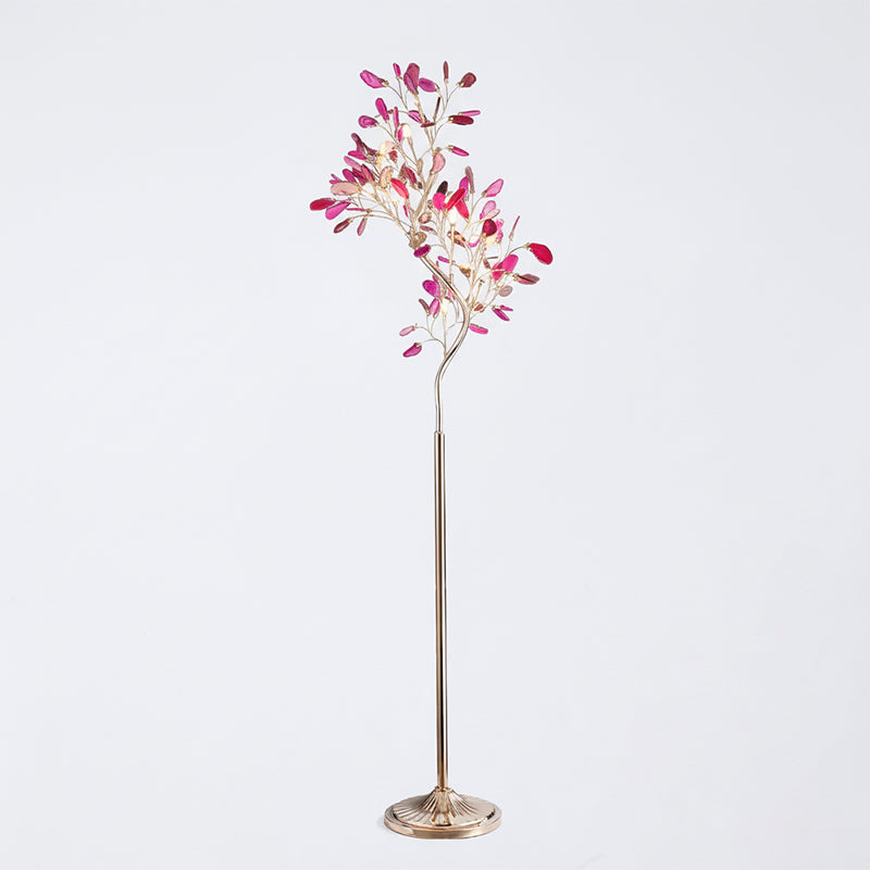 Agaat vloerlamp