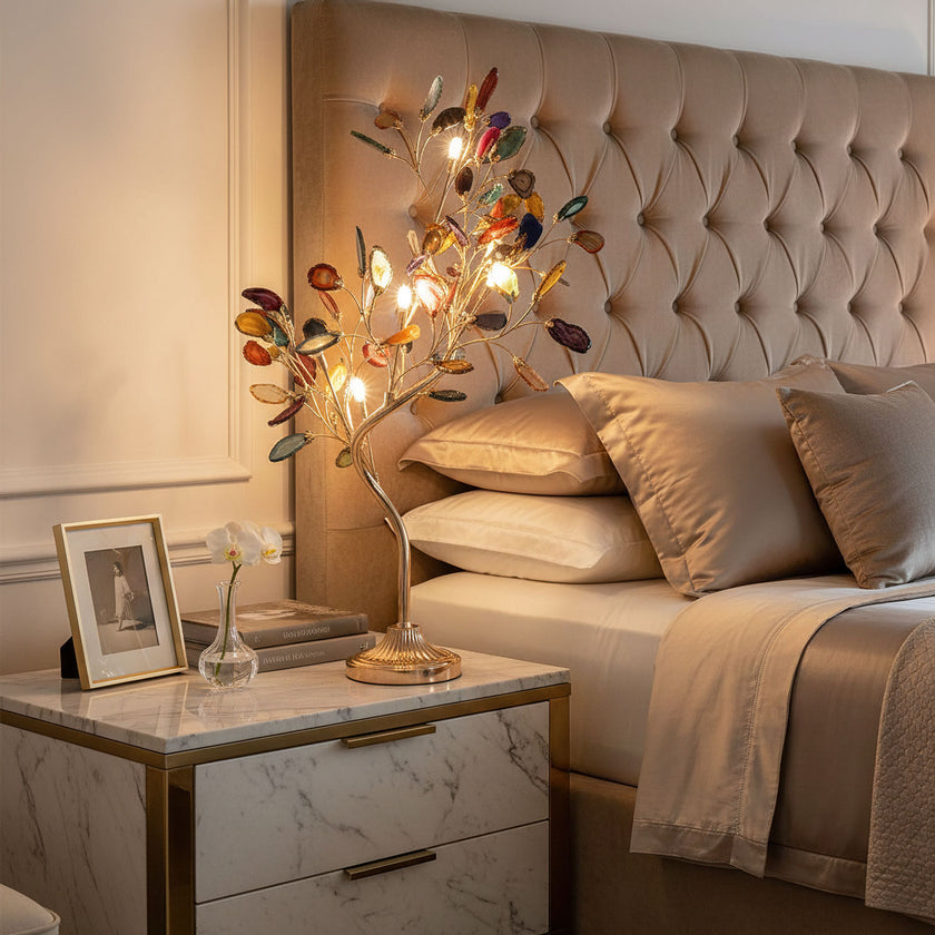 Agate Table Lamp