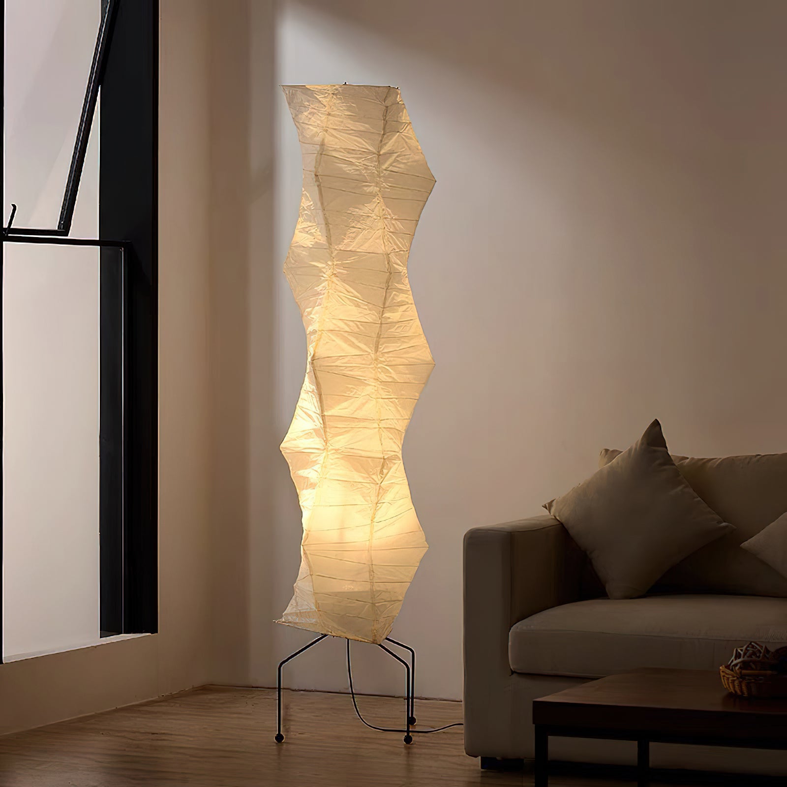 akari d30 ミッドセンチュリー　ジャパニーズモダン Akari Long Centipede Floor Lamp – Mooijane
