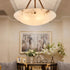 Alabaster Bowl Ceiling Lamp