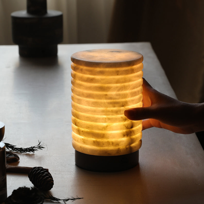 Aldren Alabaster Table Lamp