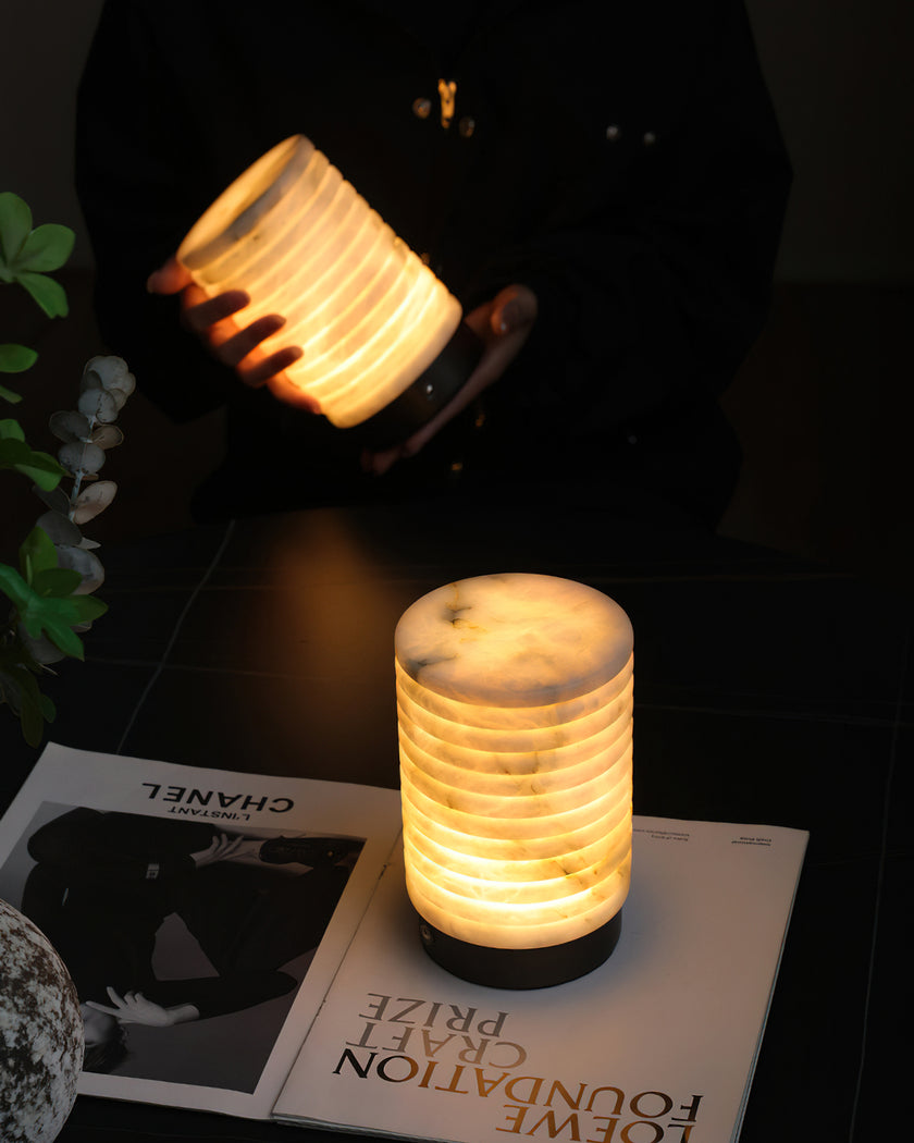 Aldren Alabaster Table Lamp