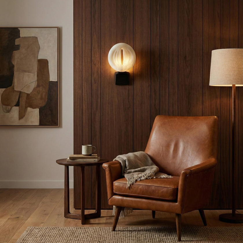 Alice Alabaster Wall Light